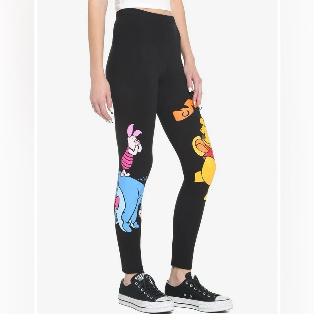 Disney winnie the Pooh eeyore tigger leggings nwot - Picture 3 of 6